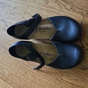COPY - Papillion black wedge sandals